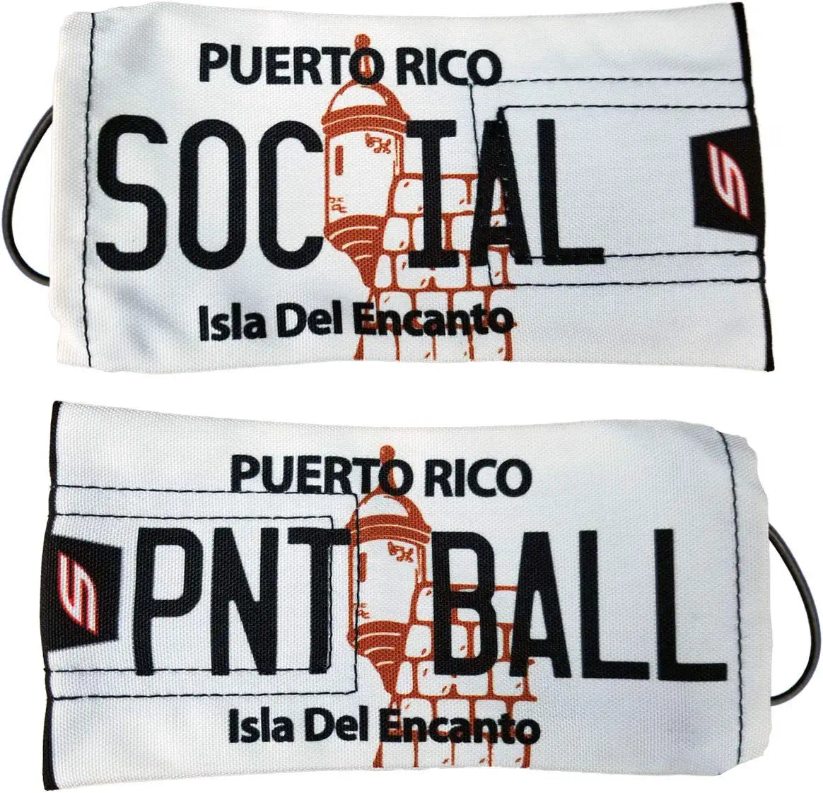 Social Paintball Barrel Cover - License Plate Series