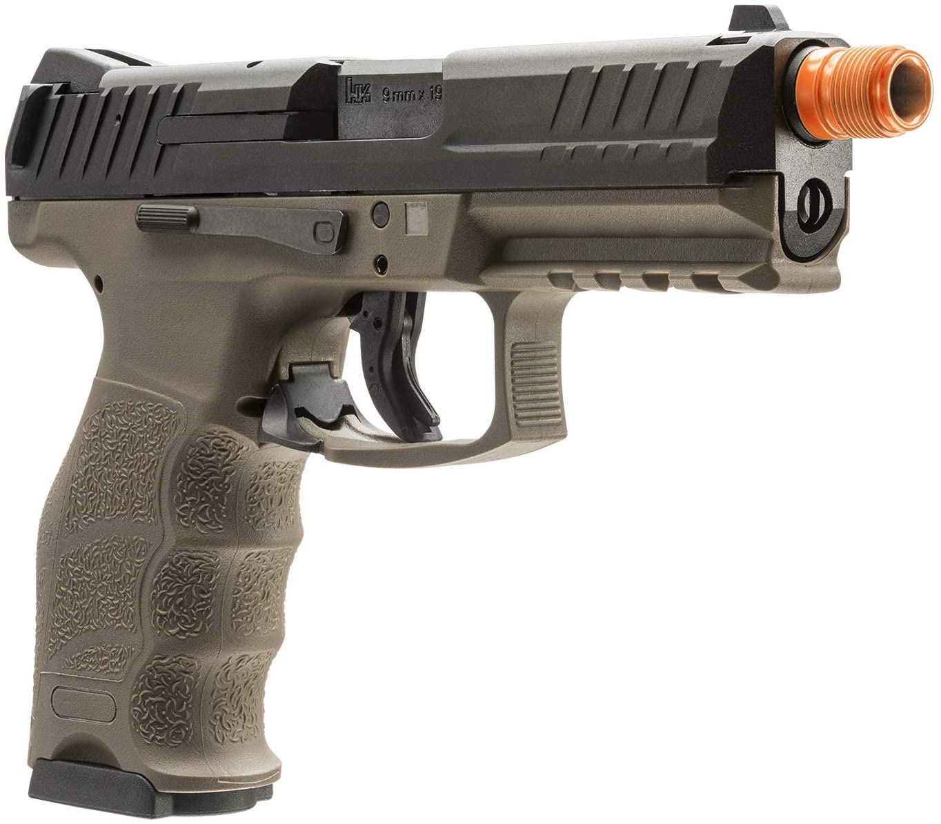 Heckler &amp; Koch VP9 Green Gas Blowback Airsoft Pistol - Tan - H&amp;K