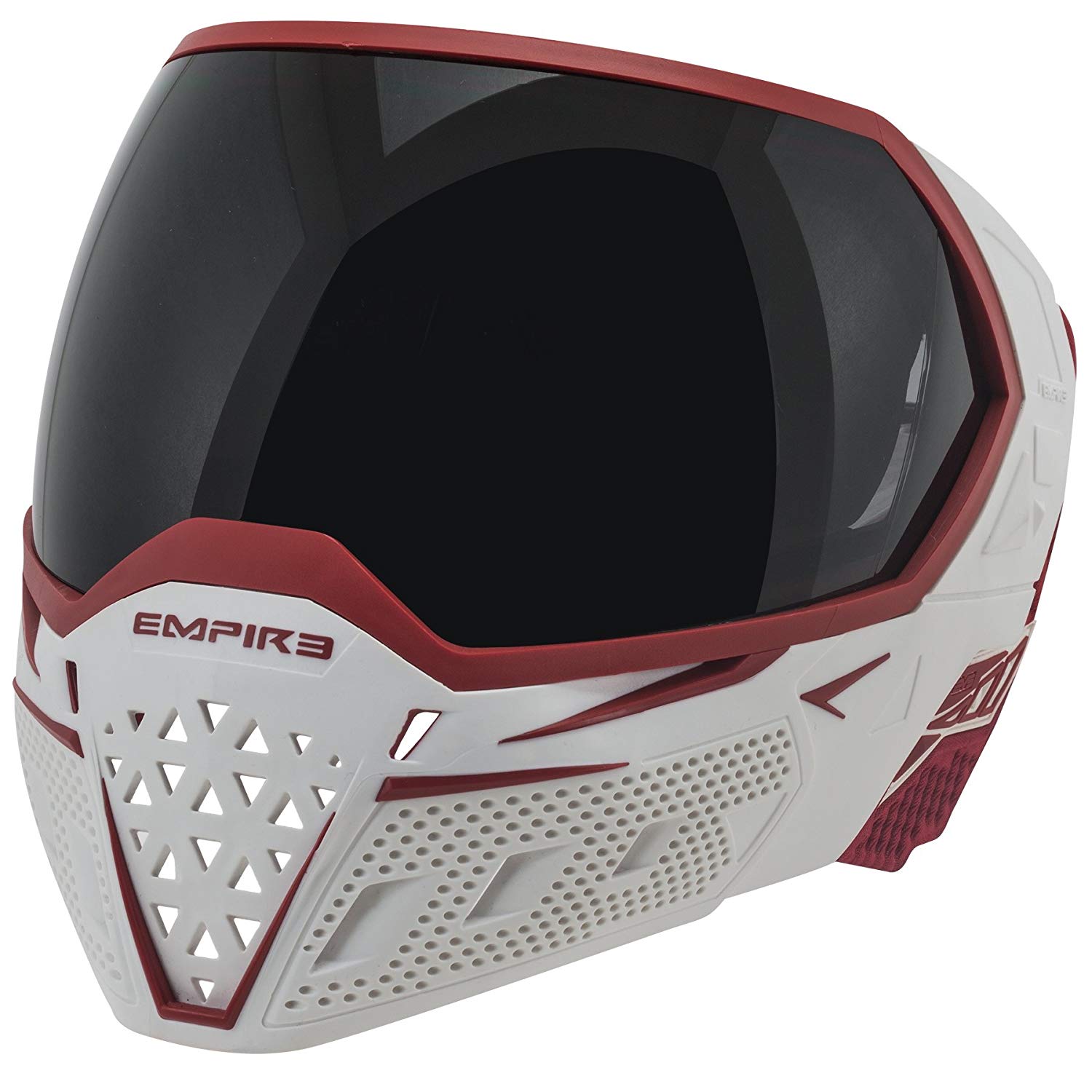 Empire EVS Goggle w/HUD White/Red Thermal Clear w/Recon HUD - Empire