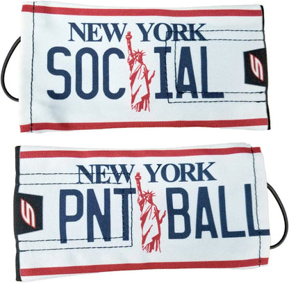 Social Paintball Barrel Cover - License Plate Series