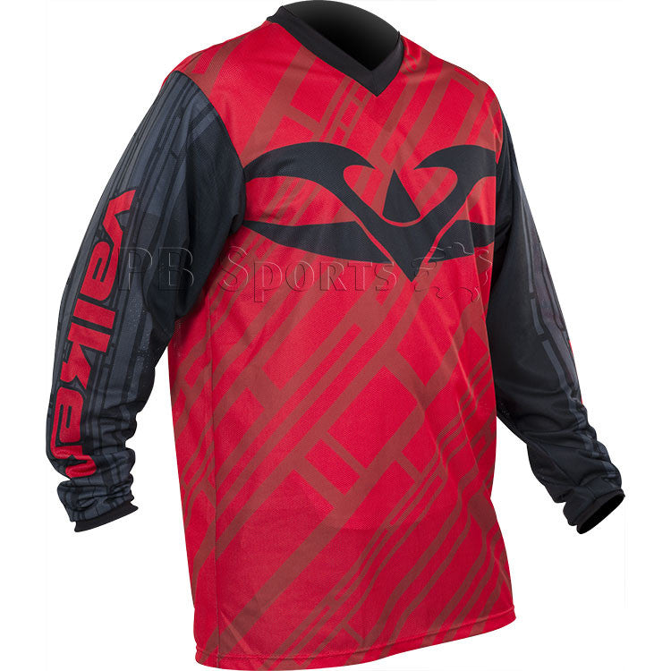 Valken Fate II Jersey - Red - Valken Paintball