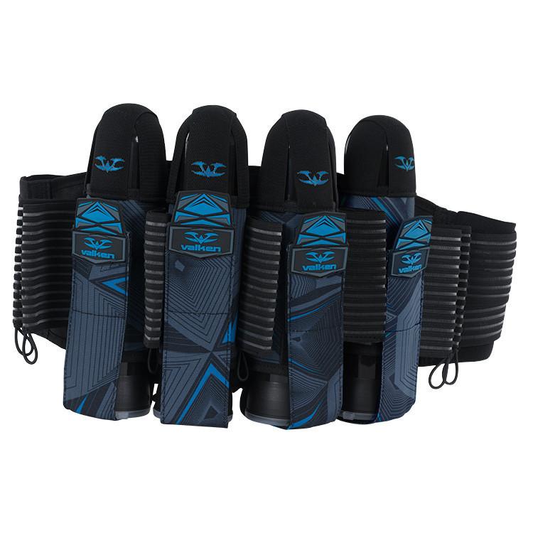 Valken Redemption Vexagon 4+7 Pod Harness - Navy/Light Blue - Valken Paintball