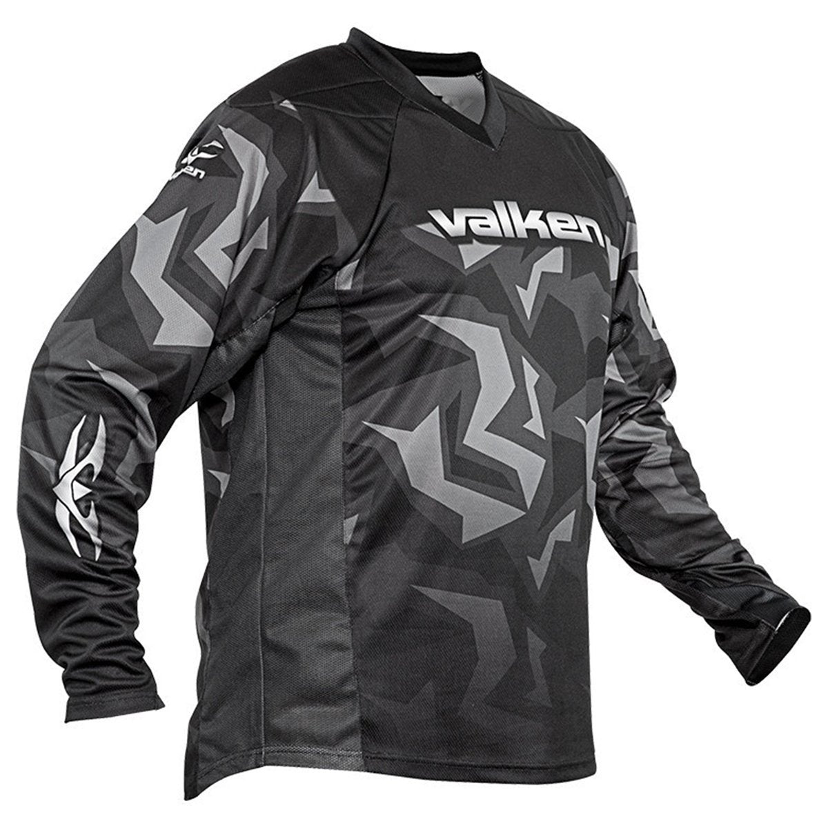 Valken Crusade Riot Jersey - Grey - 2XL - Valken Paintball
