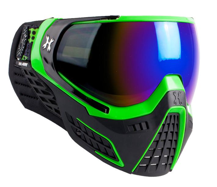 HK Army KLR Goggle - SLIME (Green/Black) - Cobalt Lens - HK Army