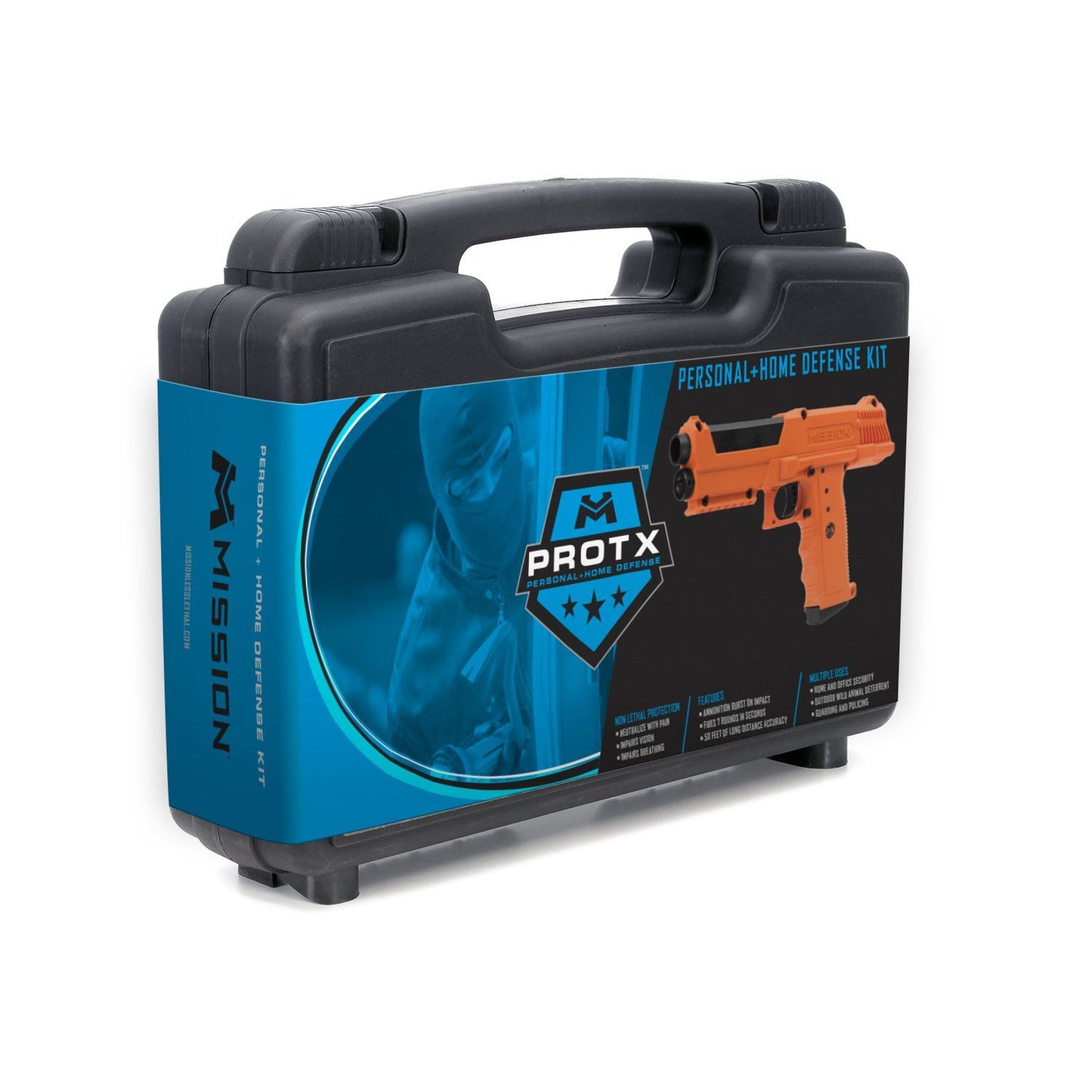 Mission Less Lethal PROTX TPR Less Lethal Pistol Kit - Pepper Ball - Mission Less Lethal