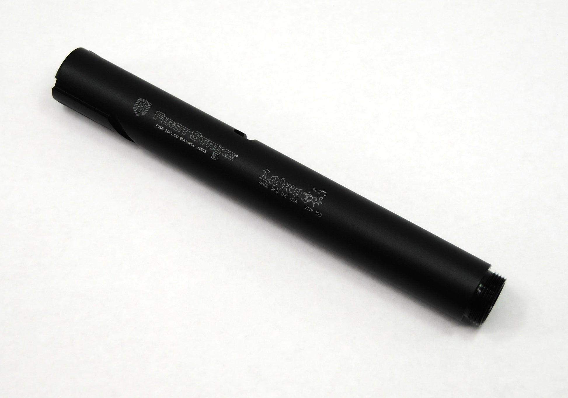 Lapco/Tiberius Arms T8.1 FSR Rifled 9" Barrel - Tiberius Muzzle Thread - Lapco