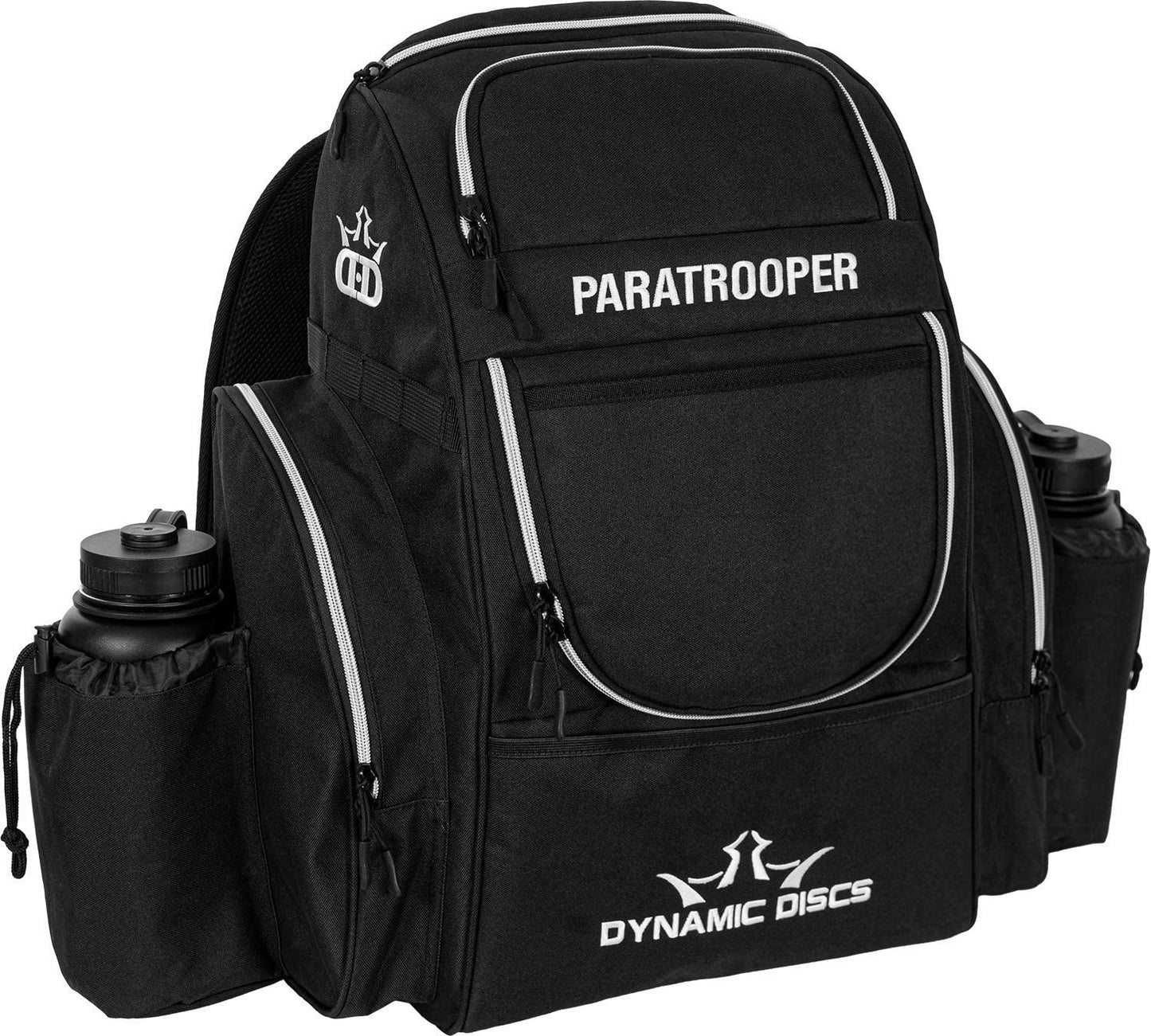 Dynamic Discs Paratrooper Disc Golf Bag - Black - Dynamic Discs