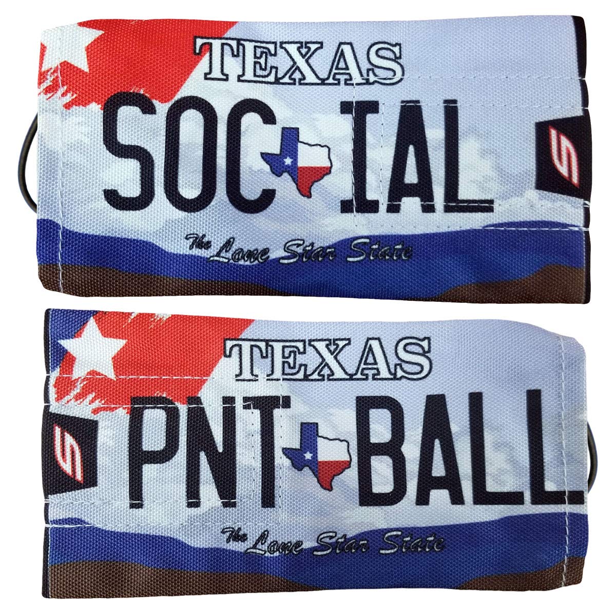 Social Paintball Barrel Cover - License Plate Series