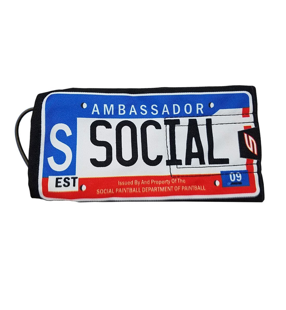 Social Paintball Barrel Cover - License Plate Series