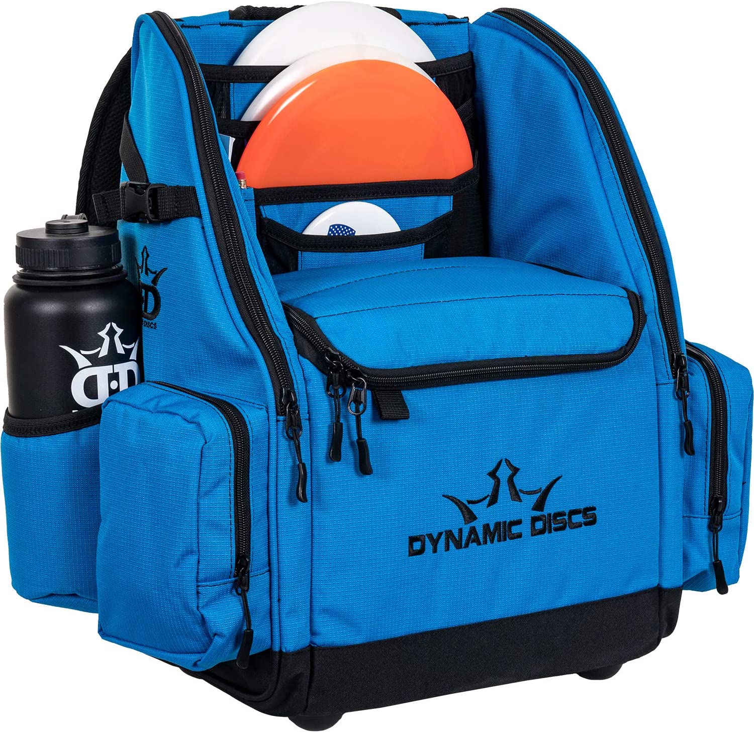Dynamic Discs Commander Cooler Backpack Disc Golf Bag - Ripstop Blue - Dynamic Discs