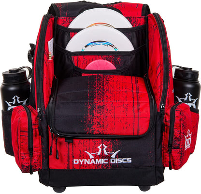 Dynamic Discs Combat Commander Backpack Disc Golf Bag - Atomic Red