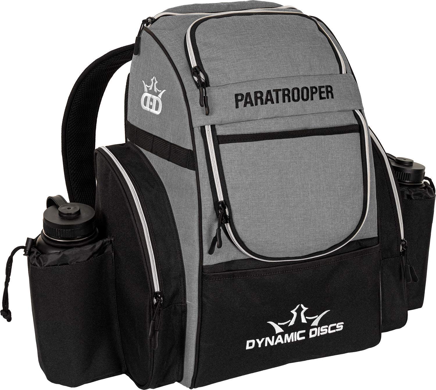 Dynamic Discs Paratrooper Disc Golf Bag - Heather Grey - Dynamic Discs