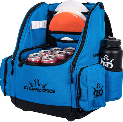 Dynamic Discs Commander Cooler Backpack Disc Golf Bag - Ripstop Blue - Dynamic Discs
