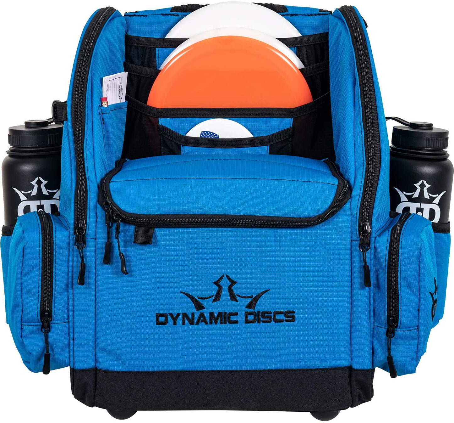 Dynamic Discs Commander Cooler Backpack Disc Golf Bag - Ripstop Blue - Dynamic Discs