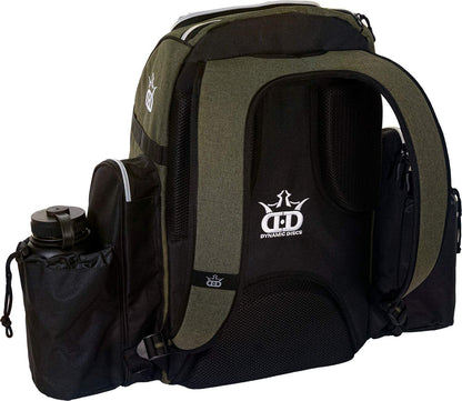 Dynamic Discs Paratrooper Disc Golf Bag - Heather Olive - Dynamic Discs