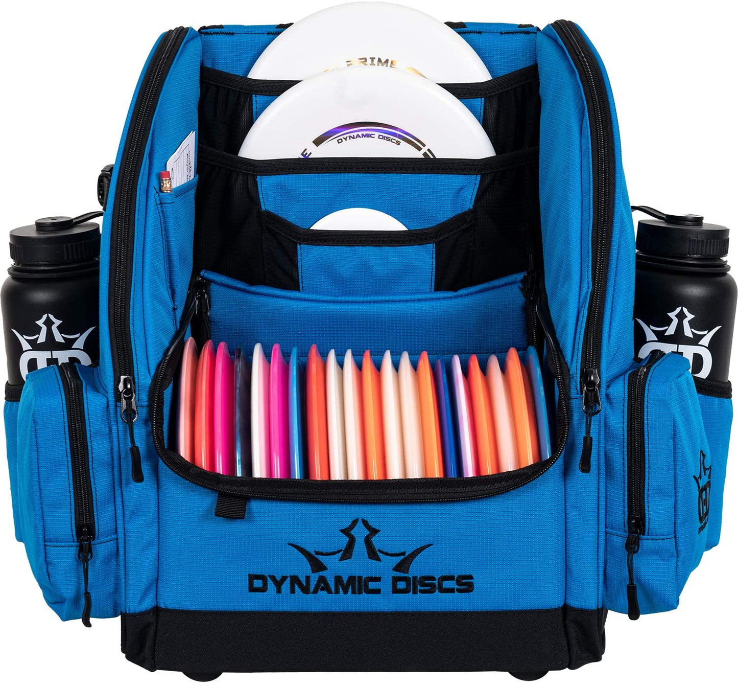 Dynamic Discs Commander Backpack Disc Golf Bag - Ripstop Blue - Dynamic Discs