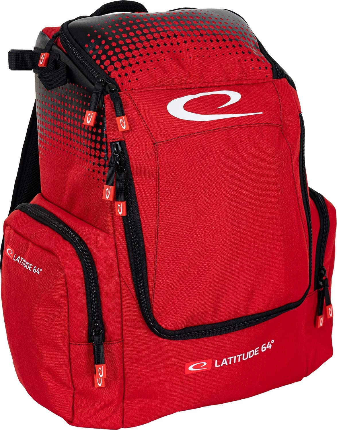 Latitude 64 Luxury Core Pro backpack Disc Golf Bag - Red - Latitude 64