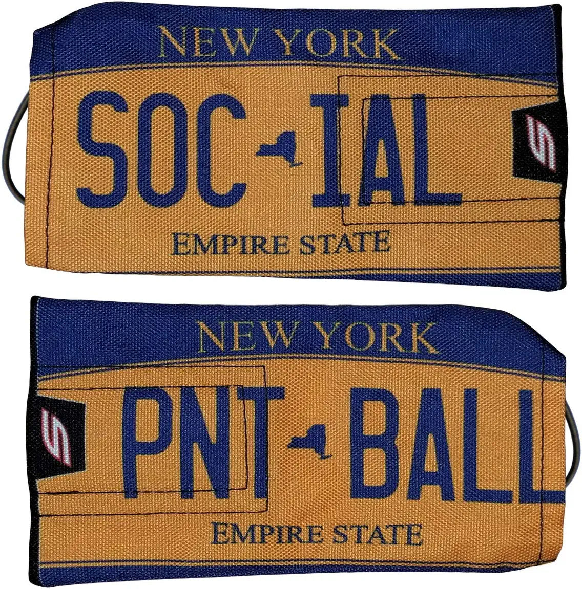 Social Paintball Barrel Cover - License Plate Series