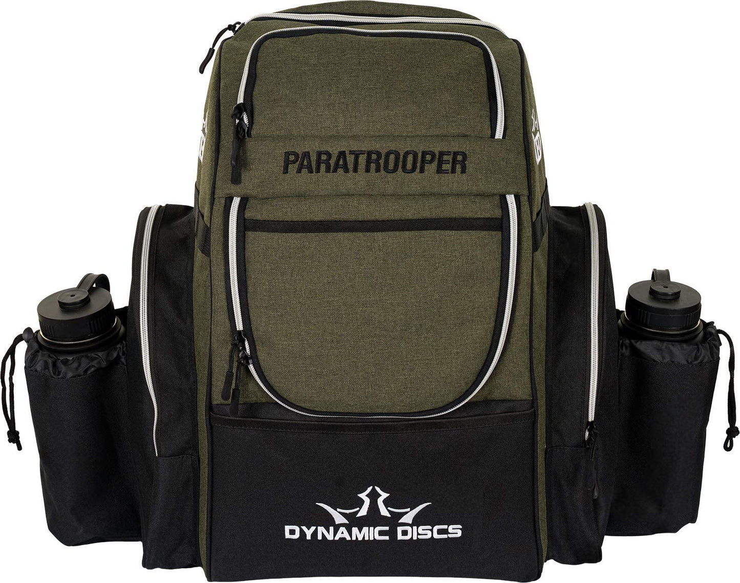 Dynamic Discs Paratrooper Disc Golf Bag - Heather Olive - Dynamic Discs