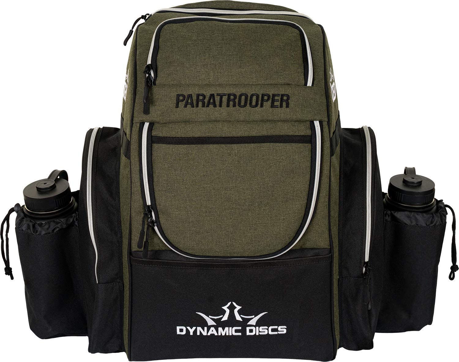 Dynamic Discs Paratrooper Disc Golf Bag - Heather Olive - Dynamic Discs