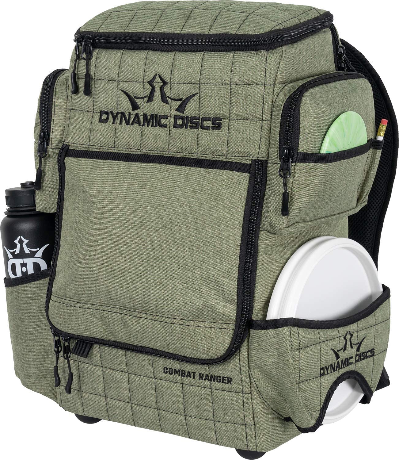 Dynamic Discs Combat Ranger backpack Disc Golf Bag - Olive - Dynamic Discs