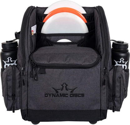 Dynamic Discs Commander Cooler Backpack Disc Golf Bag - Heather Black - Dynamic Discs