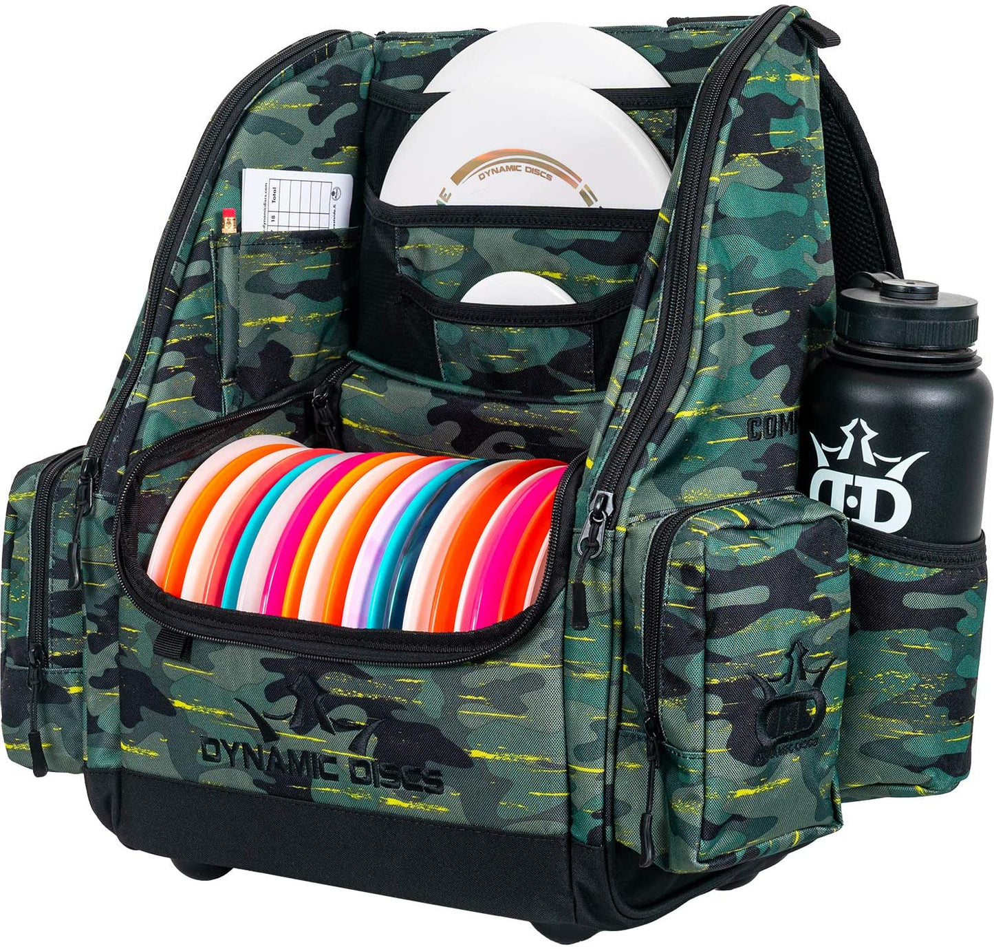 Dynamic Discs Commander Backpack Disc Golf Bag - Urban Camoflage - Dynamic Discs