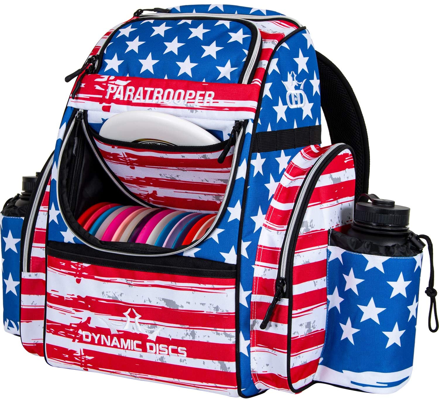 Dynamic Discs Paratrooper Disc Golf Bag - Star and Stripes - Dynamic Discs