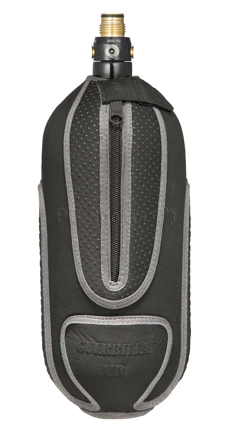 Guerrilla Air Tank Cover - Black - 88 ci - Guerrilla Air