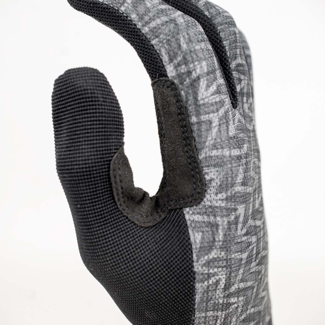 Valken Phantom Agility Full Finger Gloves - Grey/Black - XL - Valken Paintball