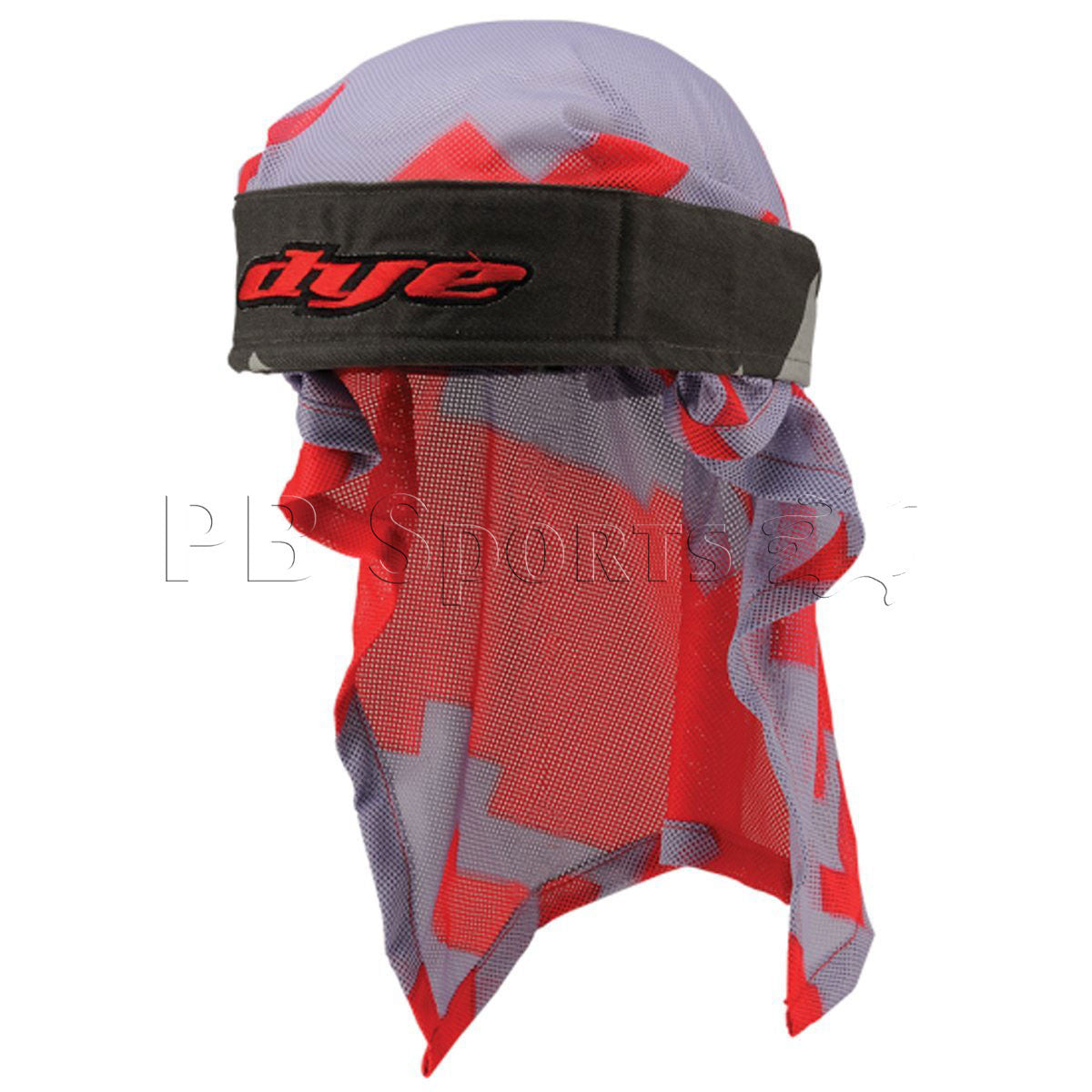 Dye Head Wrap - Airstrike Grey/Red - DYE