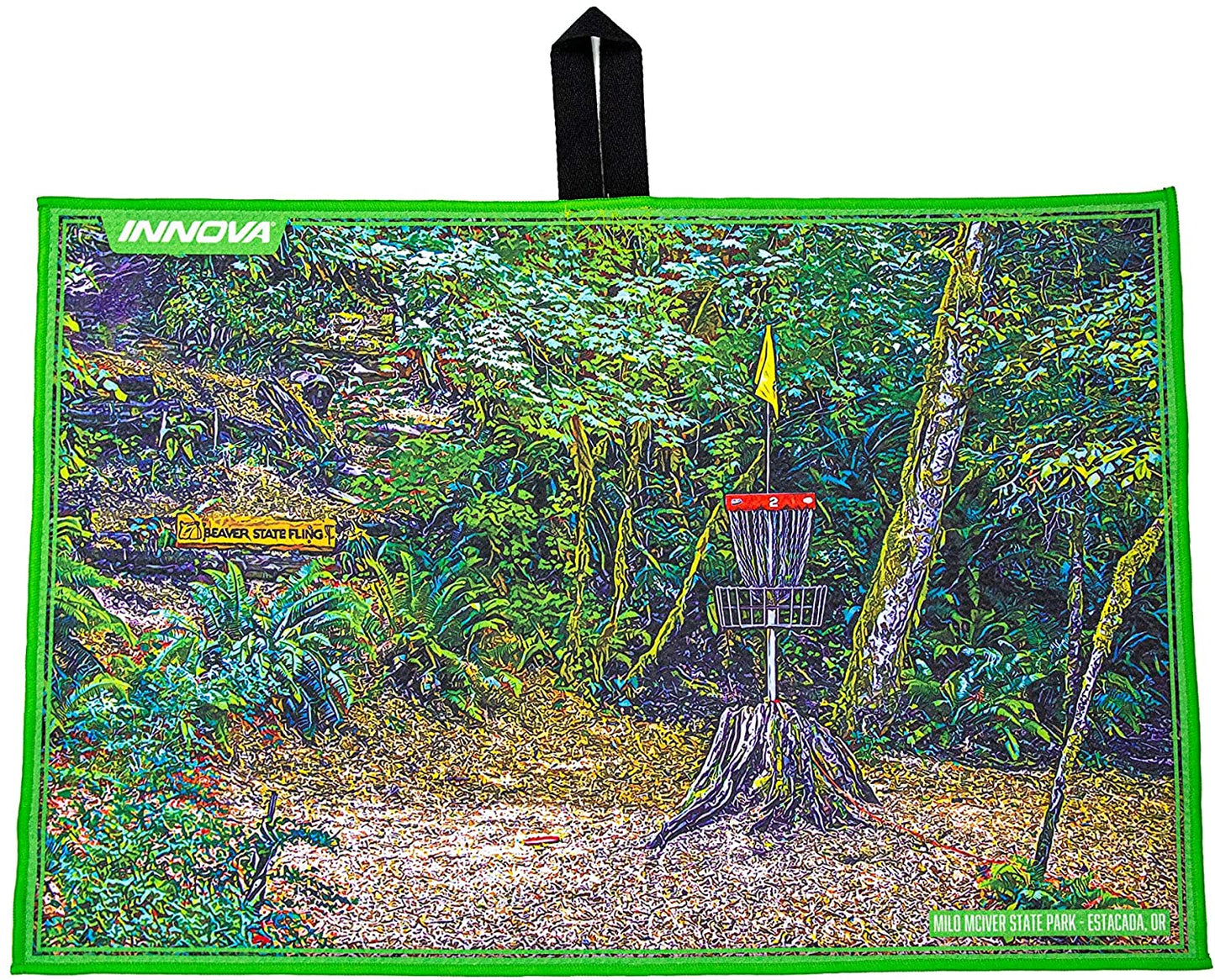 Innova Tour Towel Towel - Green BSF - Innova