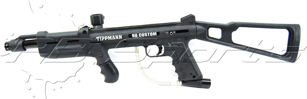 Used Tippmann Sports 98 Custom w/ AK Shroud &amp; Stock - Tippmann Sports