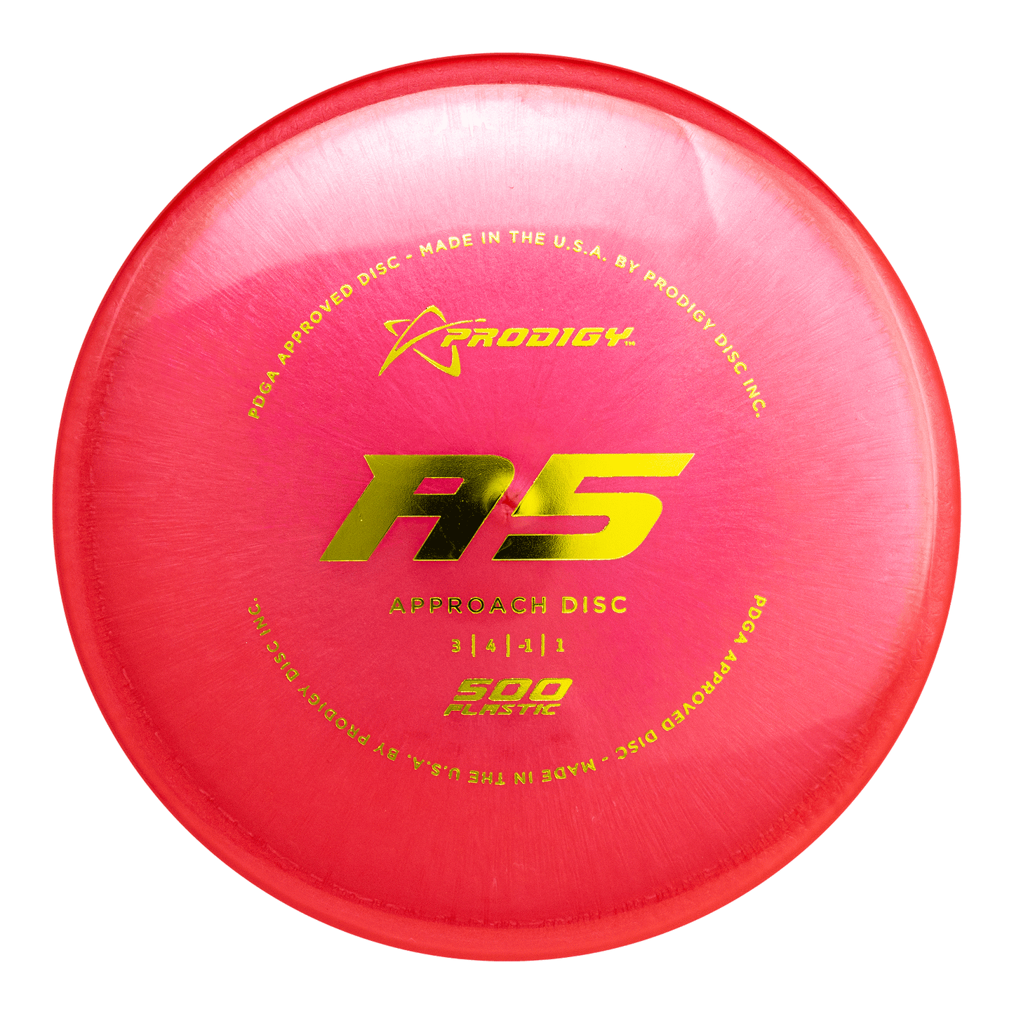 Prodigy A5 Approach Disc - 500 Plastic