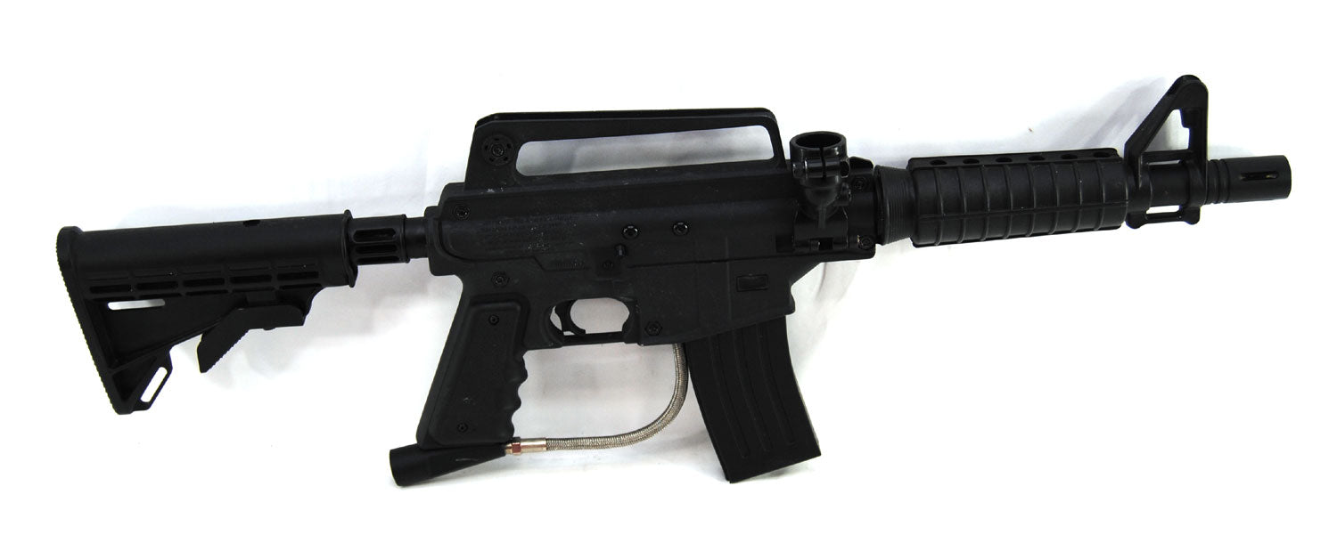 Used Tippmann Alpha Black w/ E-Grip - Black - Tippmann Sports