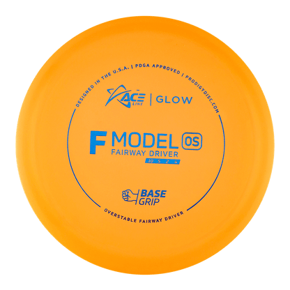 Prodigy Ace Line F Model OS Distance Driver Disc - Basegrip Glow Plastic