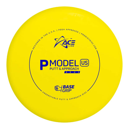 Prodigy Ace Line P Model US Putt & Approach Disc - Basegrip Plastic