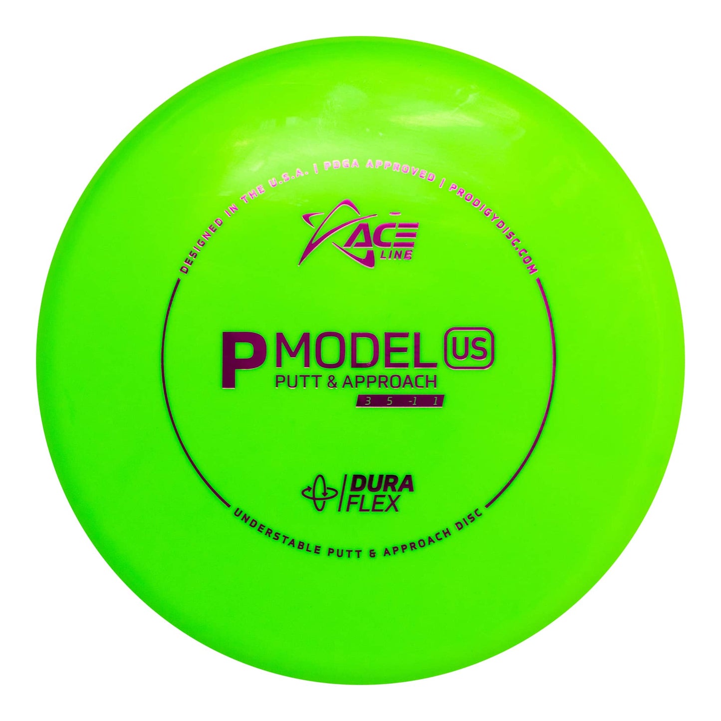 Prodigy Ace Line P Model US Putt & Approach Disc - Duraflex Plastic