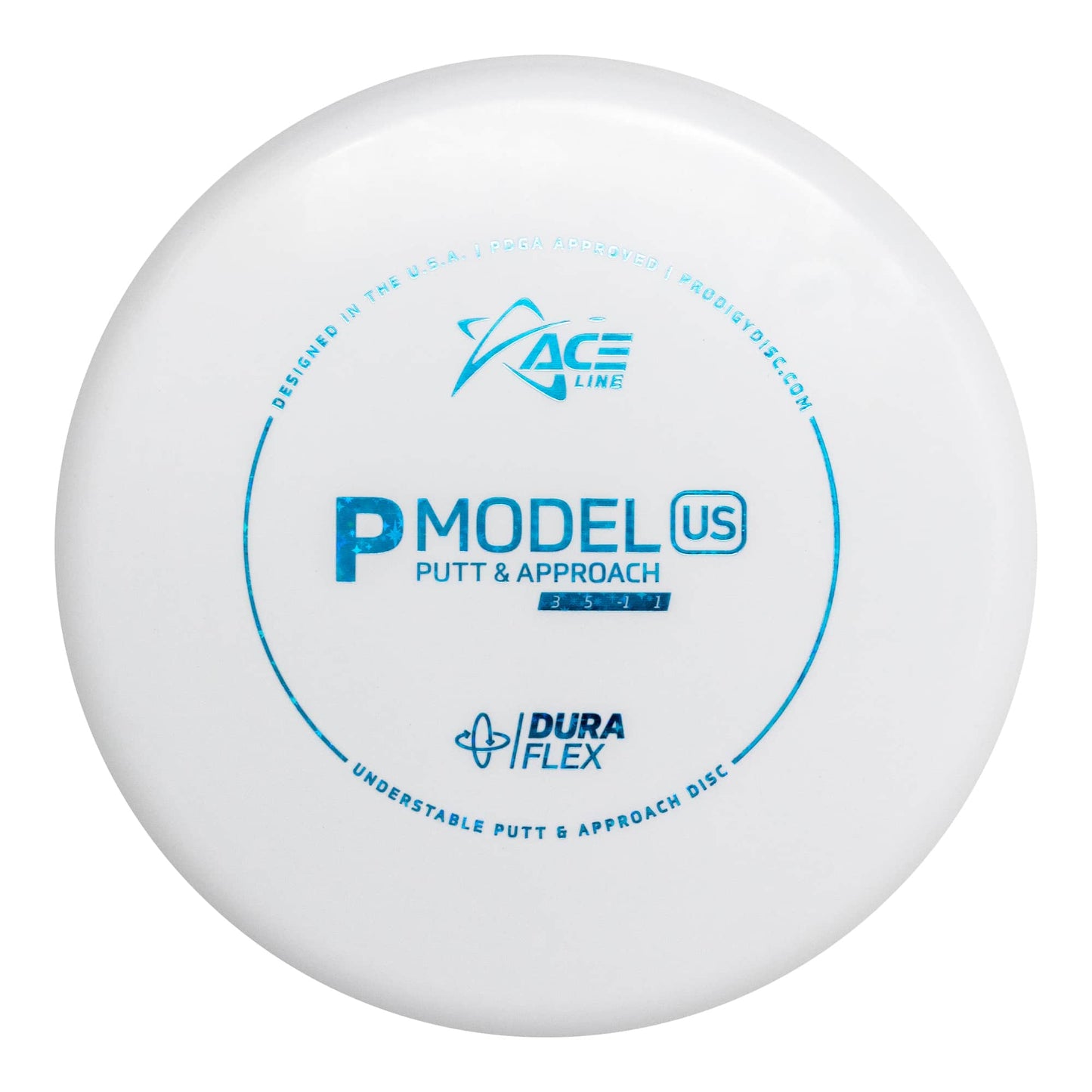 Prodigy Ace Line P Model US Putt & Approach Disc - Duraflex Plastic