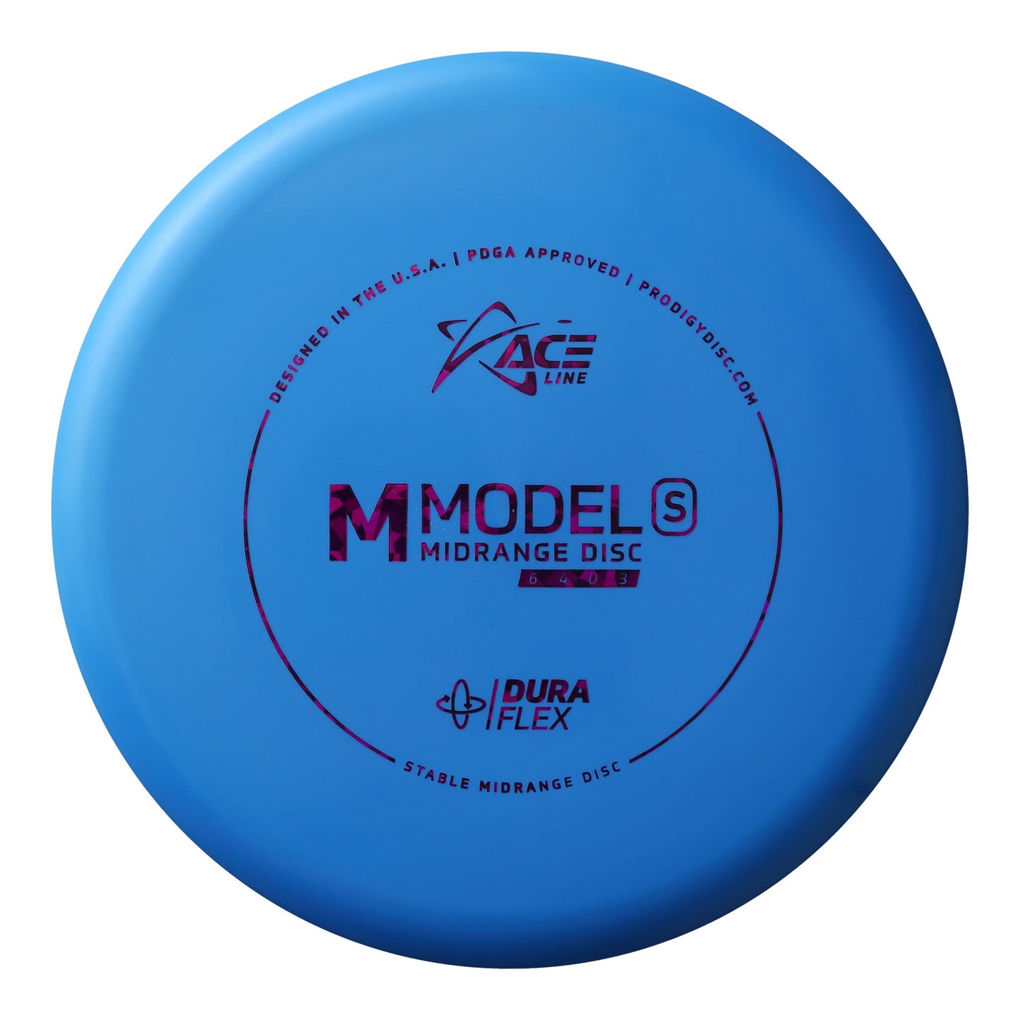 Prodigy Ace Line M Model S Midrange Disc - Duraflex Glow Plastic