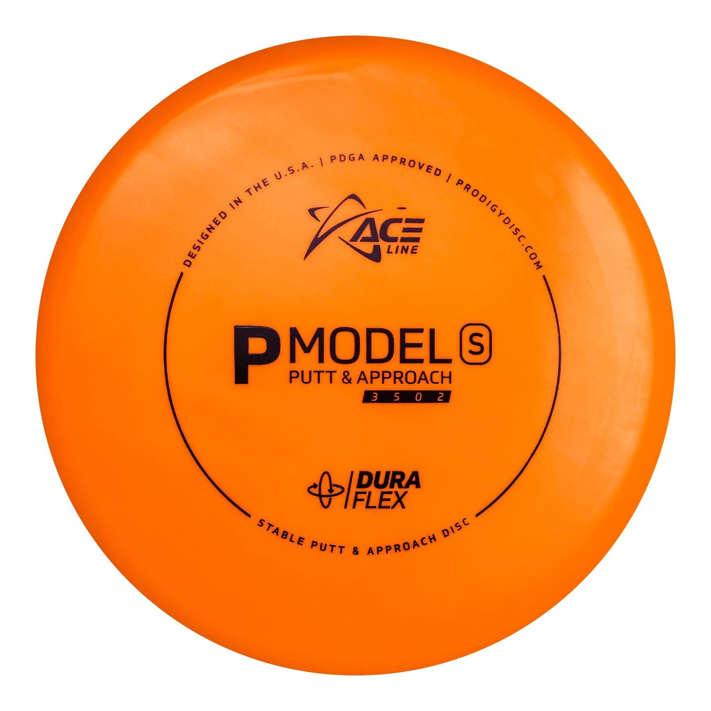 Prodigy Ace Line P Model S Putt & Approach Disc - Duraflex Glow Plastic