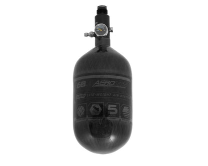 HK Army 68 / 4500 Aerolite Air System Paintball Compressed Air Tank - Smoke - HK Army