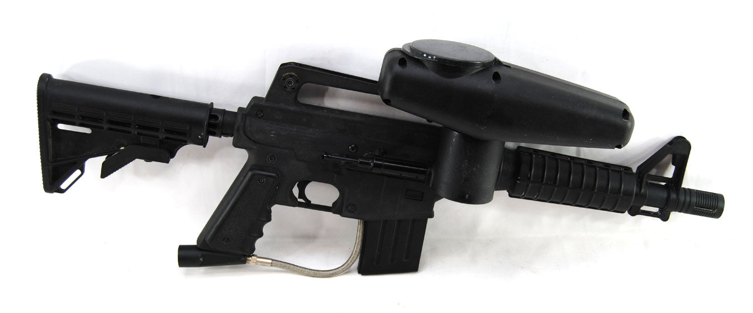 Used Tippmann Sports Alpha Black w/ E-Grip &amp; Cyclone Feed System - Tippmann Sports