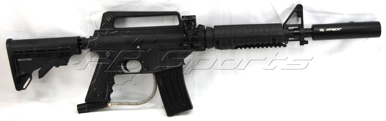 Used Tippmann U.S. Army Alpha Black w/ Apex 2 Barrel - Tippmann Sports