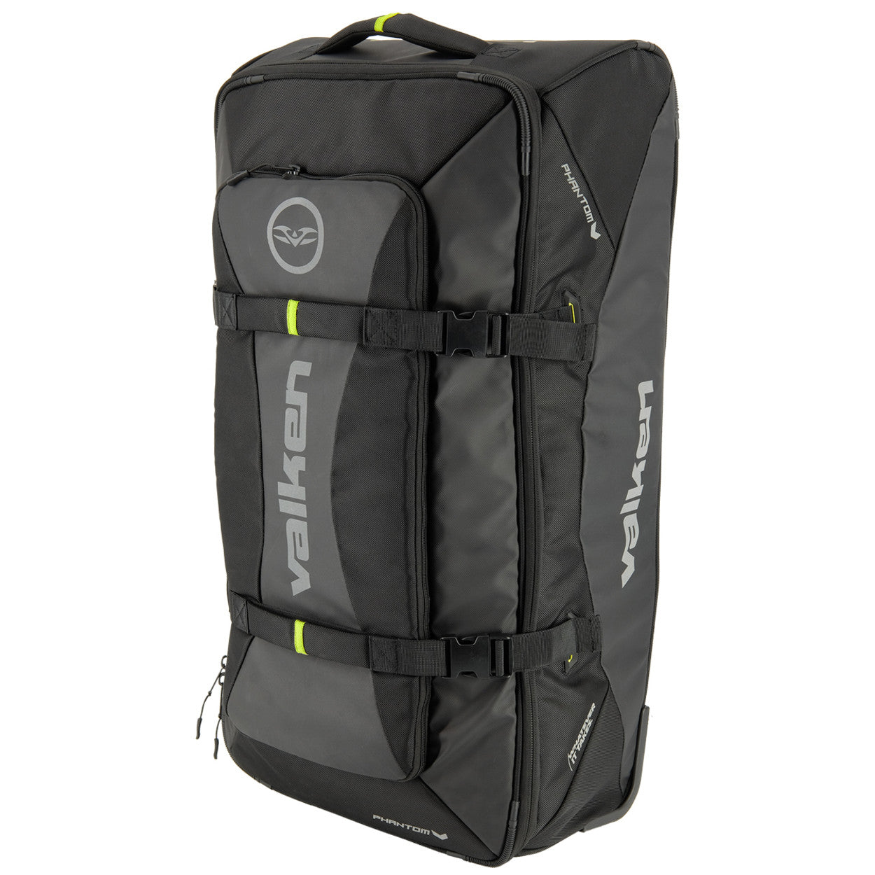 New Valken Phantom Agility Rolling Paintball Large Gear Bag Black FREE SHIPPING - Valken Paintball