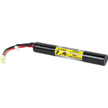 Valken Energy Li-Ion 7.4V 2500mAh Stick MT Battery (High Output) - Valken Airsoft