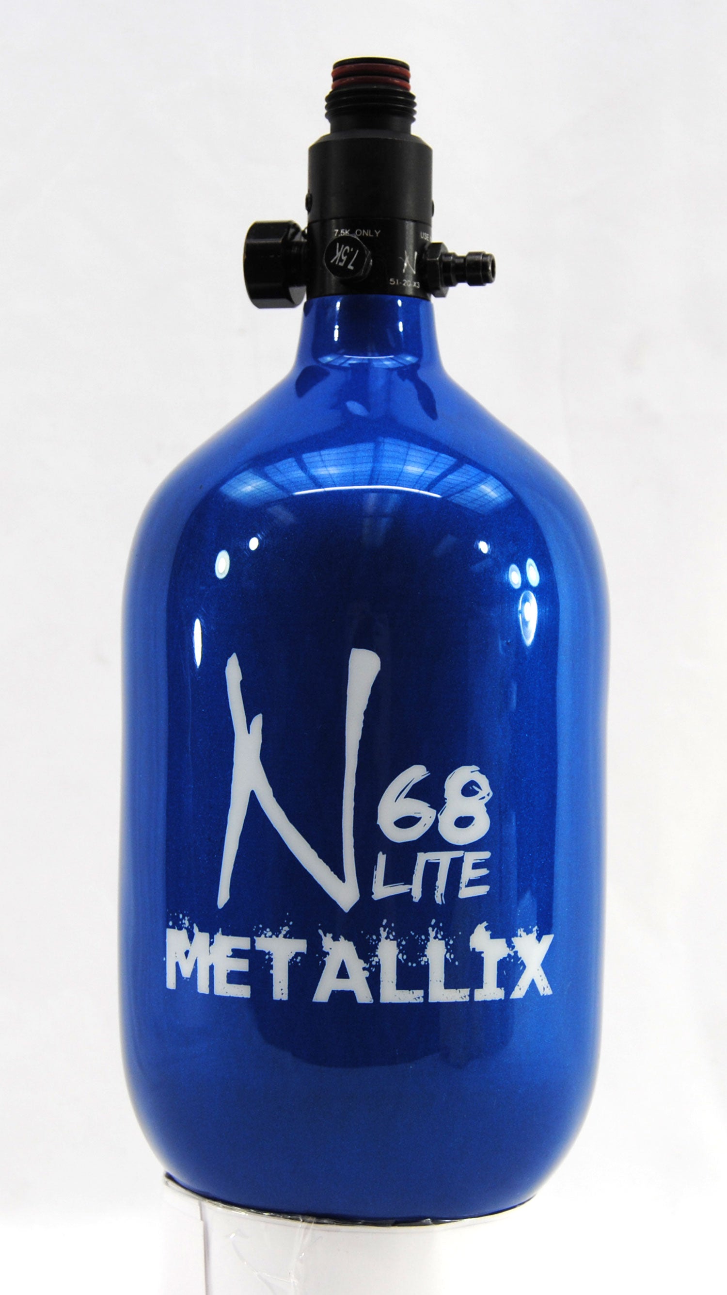 Ninja METALLIX 68ci 4500psi HPA Tank - Blue - Ninja Paintball