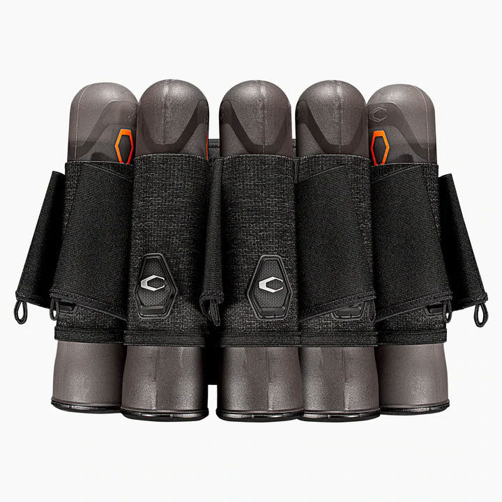 Carbon Paintball CC Pod Harness - 5+8 - Heather Grey - S/M