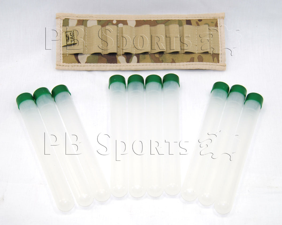 Valken V-TAC COtube panel - V-CAM + 10 Pack 10 Round Tubes - Valken Paintball