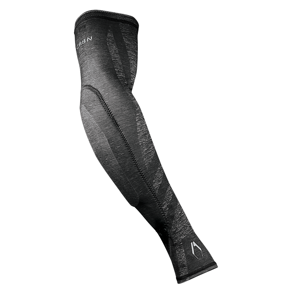 CRBN Carbon Paintball SC Elbow Sleeves Pads - Grey Heather